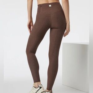 Vuori Clean Elevation Leggings Chocolate Milk Heather